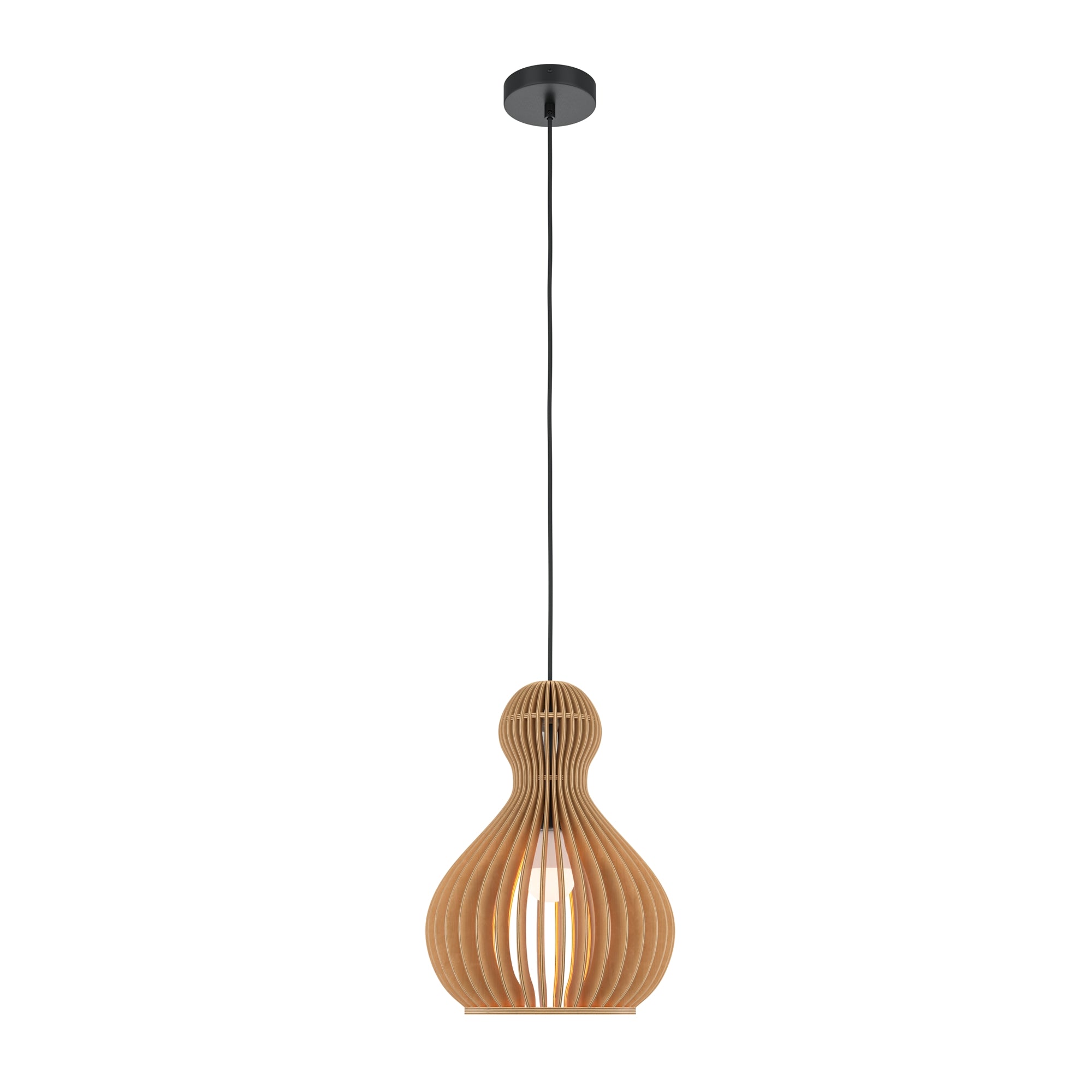 Maytoni Lampa wisząca Roots - Metal - Czarny MOD192PL-01W1