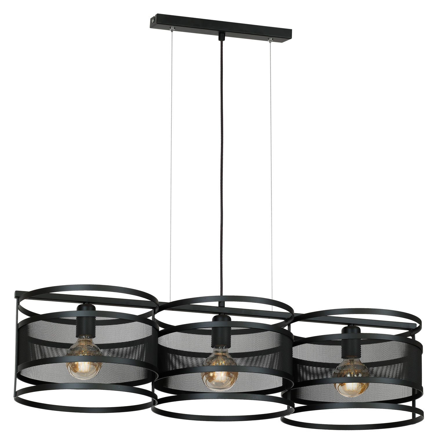 żyrandol Rim black 3xE27