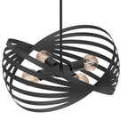 żyrandol Sparkle black 4xE27
