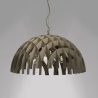żyrandol Space "dome dia 800mm" titanium-bronze 4xE27