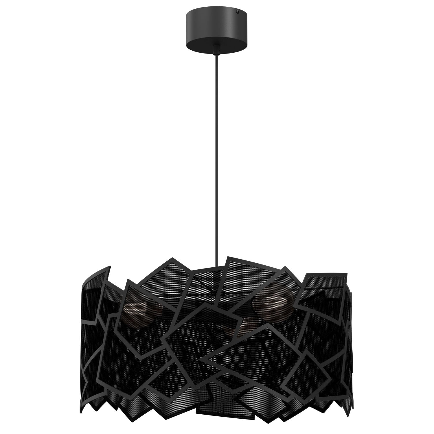 żyrandol Camo black 3xE27
