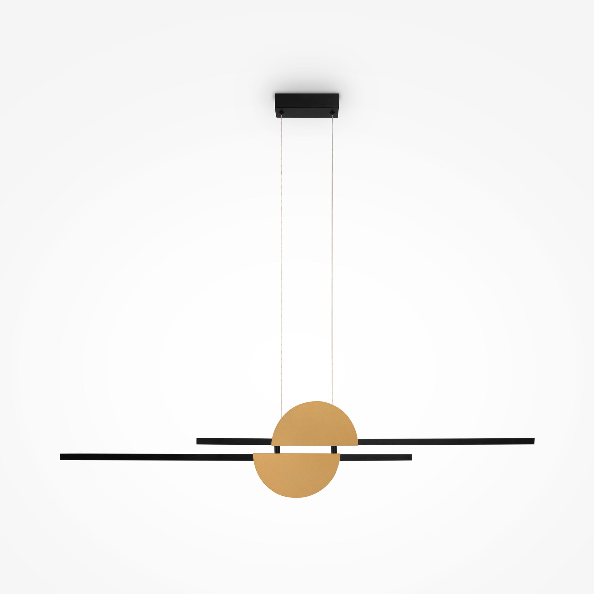 Maytoni Lampa wisząca Skyline - Aluminium - Czarny MOD179PL-L26BS4K