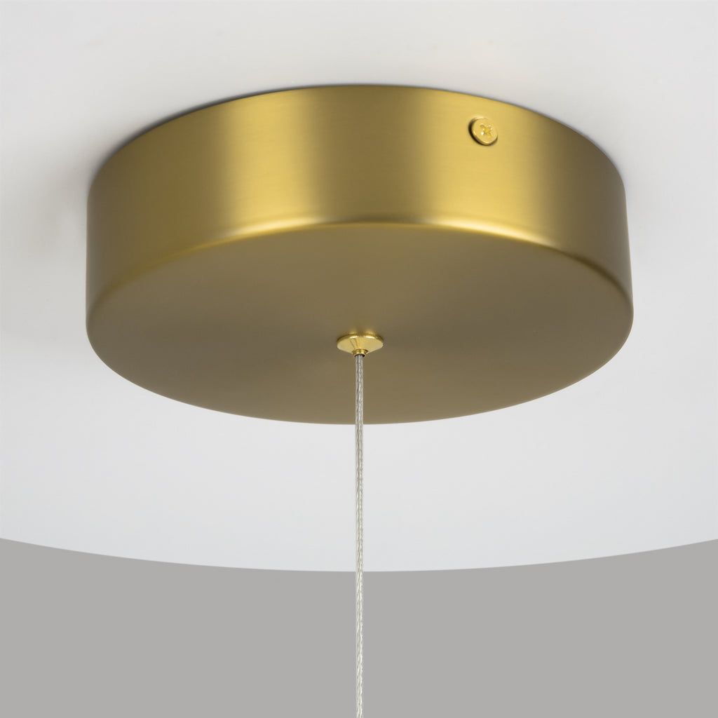 Maytoni Lampa wisząca Radiance - Aluminium - Złoty MOD278PL-L86G3K