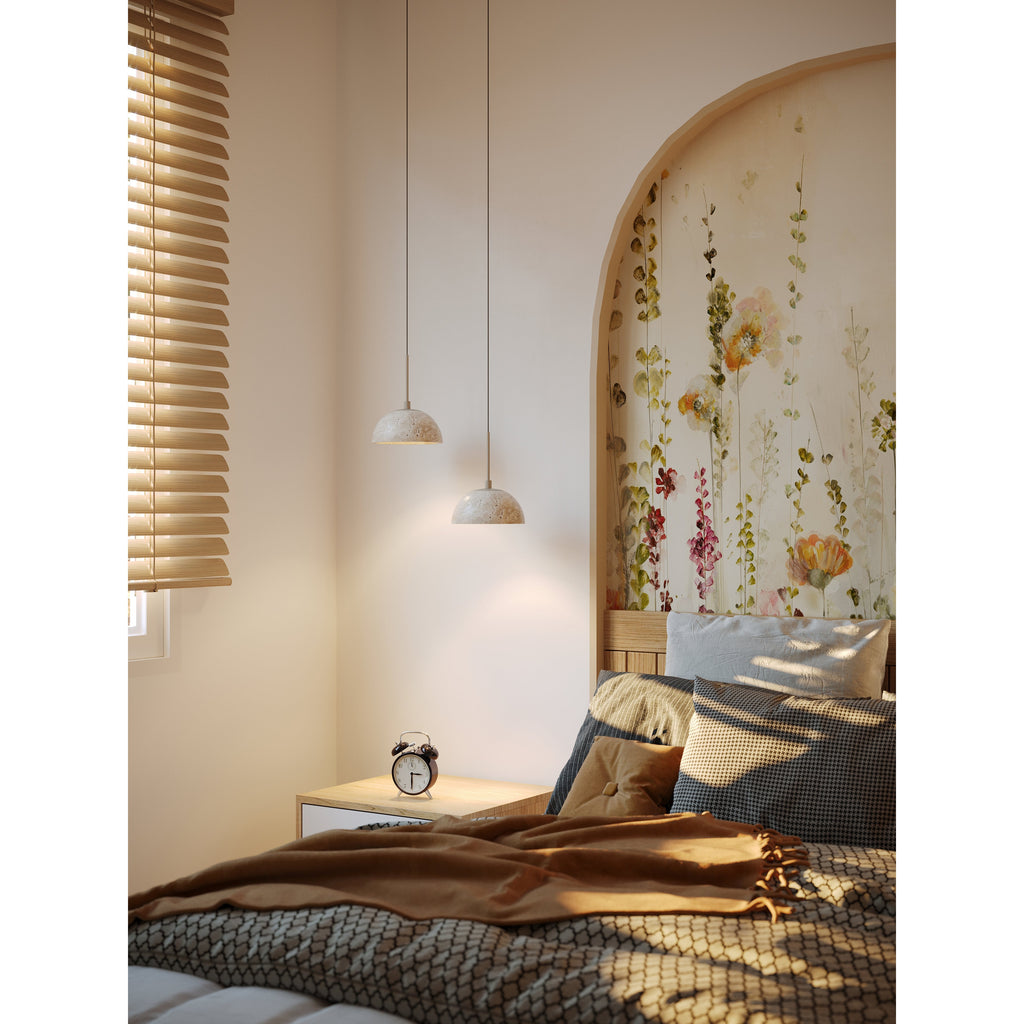 Maxlight Lampa wisząca Cuccina - Trawertyn - Beżowy RAL1019 P0666