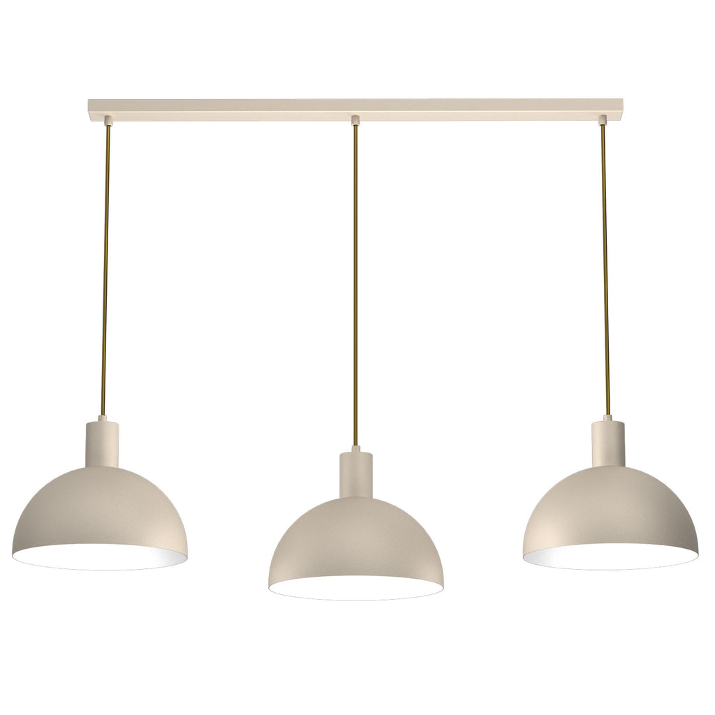 żyrandol Handa beige 3xE27