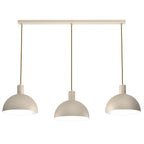 żyrandol Handa beige 3xE27