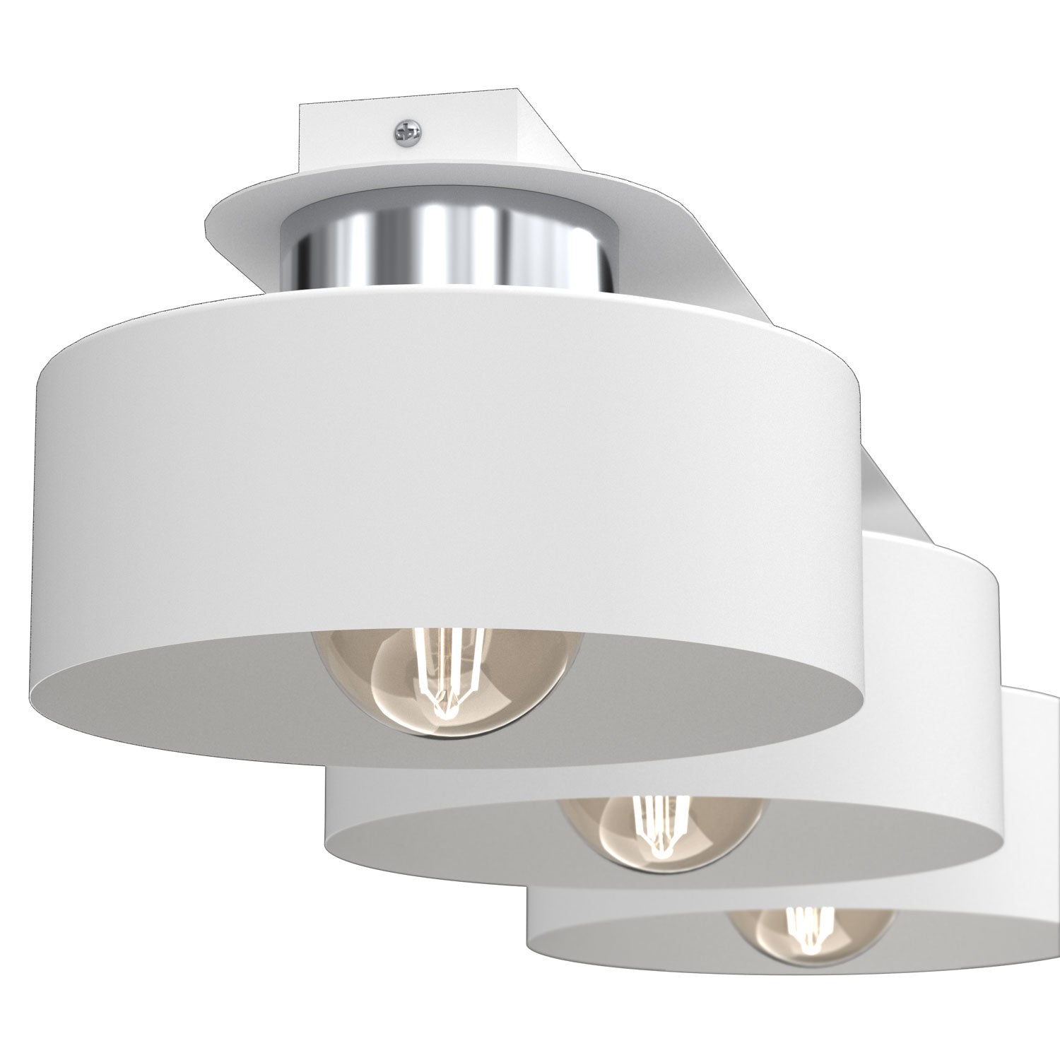 plafon Marti white/chrome 3xE27