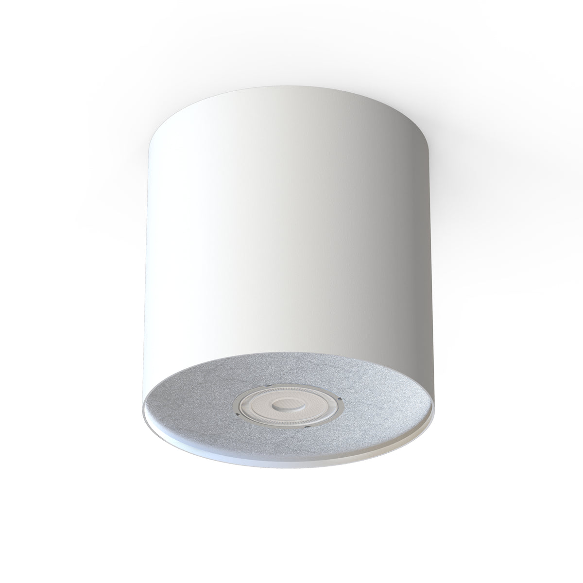 Nowodvorski Lampa downlights natynkowa POINT M 10W only LED 50/60Hz - Stal lakierowana - Biały 6001 - lampa włączona