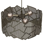 żyrandol Camo titanium-bronze 3xE27