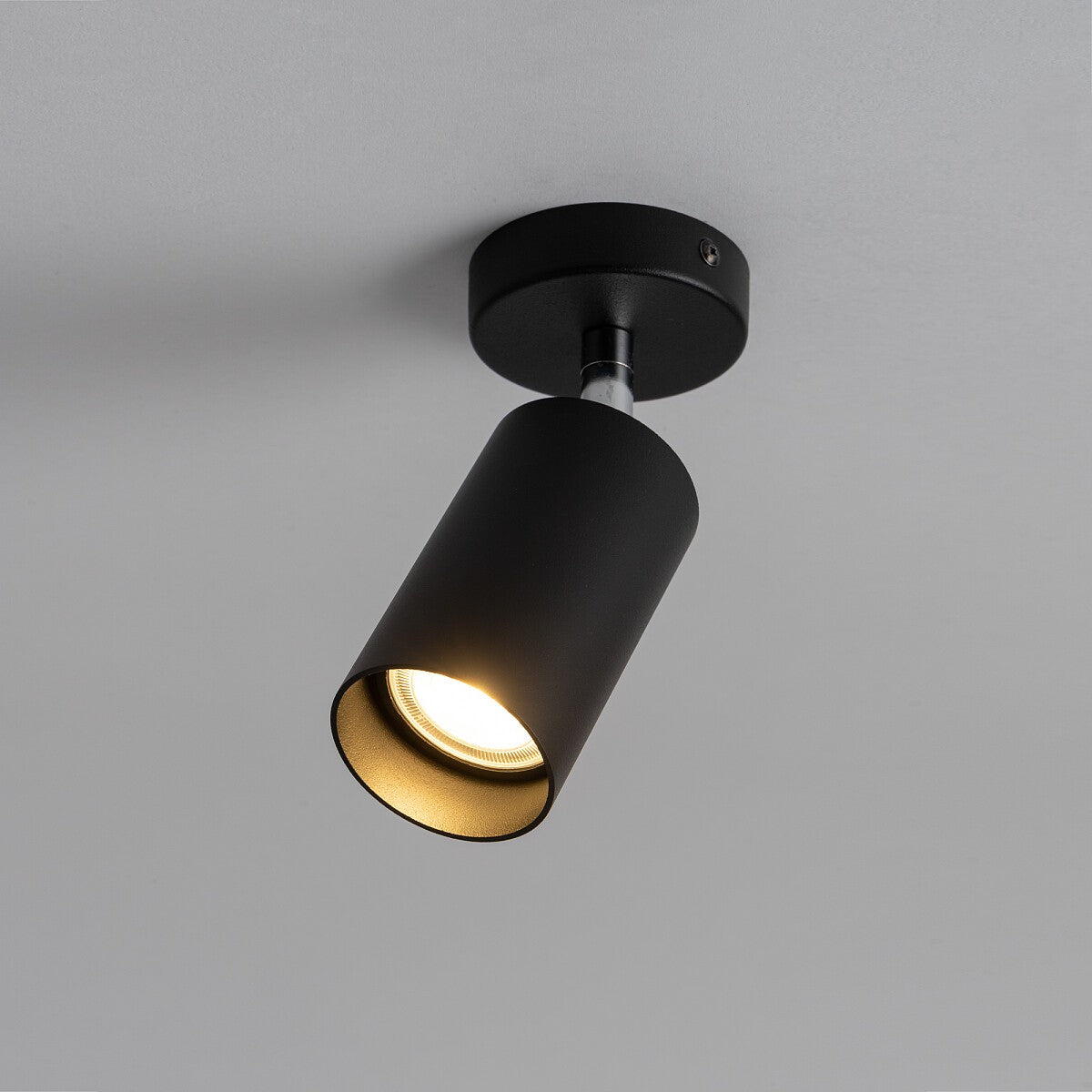 Nowodvorski Reflektorek / Spot EYE SPOT 10W only LED 50/60Hz - Stal lakierowana - Czarny 6018 - lampa włączona