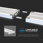 60W Lampa Biurowa / Możliwość łączenia / Chip SAMSUNG / Barwa:4000K / 5 Lat gwarancji / Obudowa: Biały