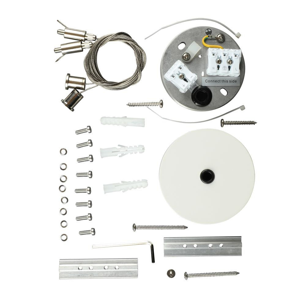 60W Lampa Biurowa / Możliwość łączenia / Chip SAMSUNG / Barwa:4000K / 5 Lat gwarancji / Obudowa: Biały