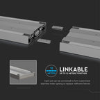 60W Lampa Biurowa / Możliwość łączenia / Chip SAMSUNG / Barwa:4000K / 5 Lat gwarancji / Obudowa: Srebrny