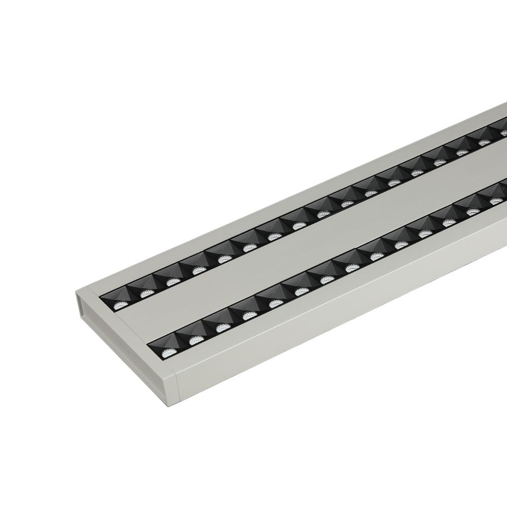 60W Lampa Biurowa / Możliwość łączenia / Chip SAMSUNG / Barwa:4000K / 5 Lat gwarancji / Obudowa: Srebrny