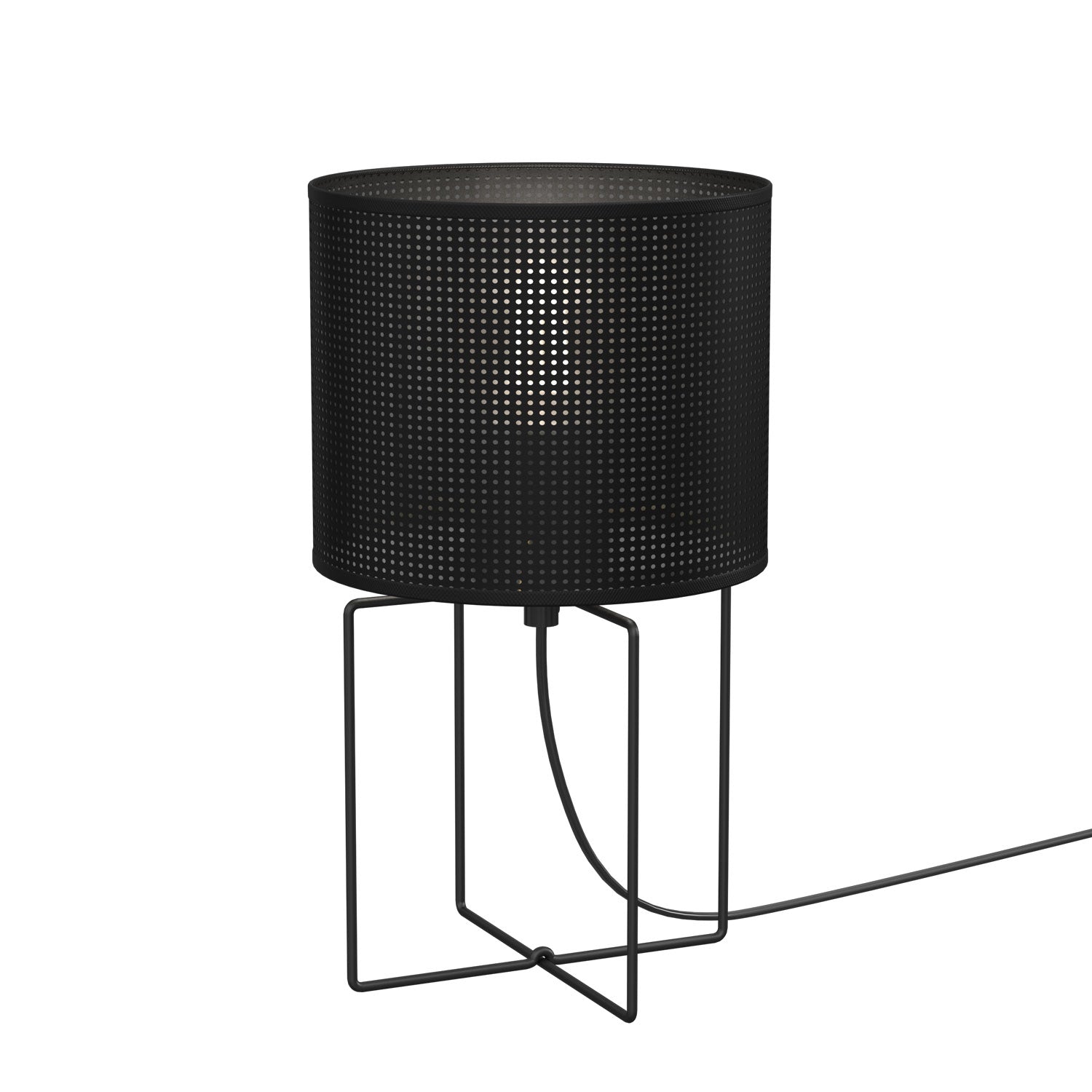 lampka gab. Loft shade black, shade dia 180, h 150 black 1xE27