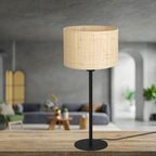 lampka gab. H 58 Rattan cylinder shade dia 250, h 170 1xE27