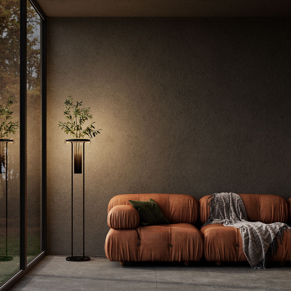 Maytoni Lampa podłogowa Ikebana - Metal - Czarny MOD463FL-L24B3K