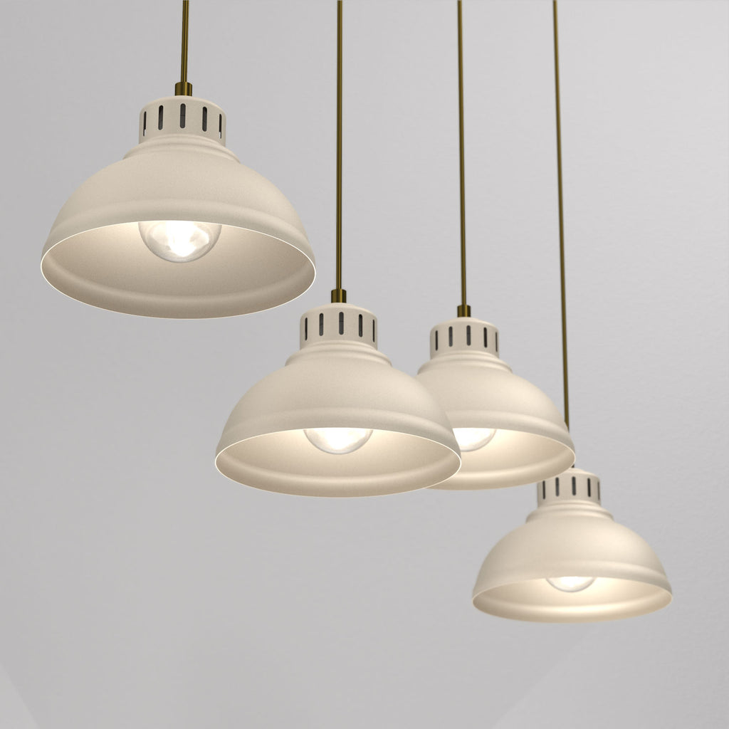 żyrandol Sven beige 4xE27