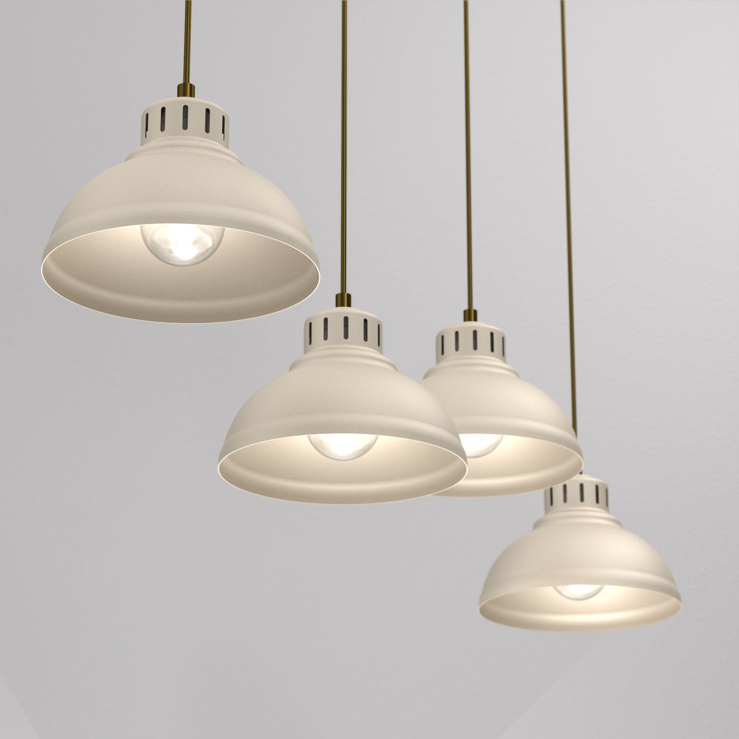żyrandol Sven beige 4xE27