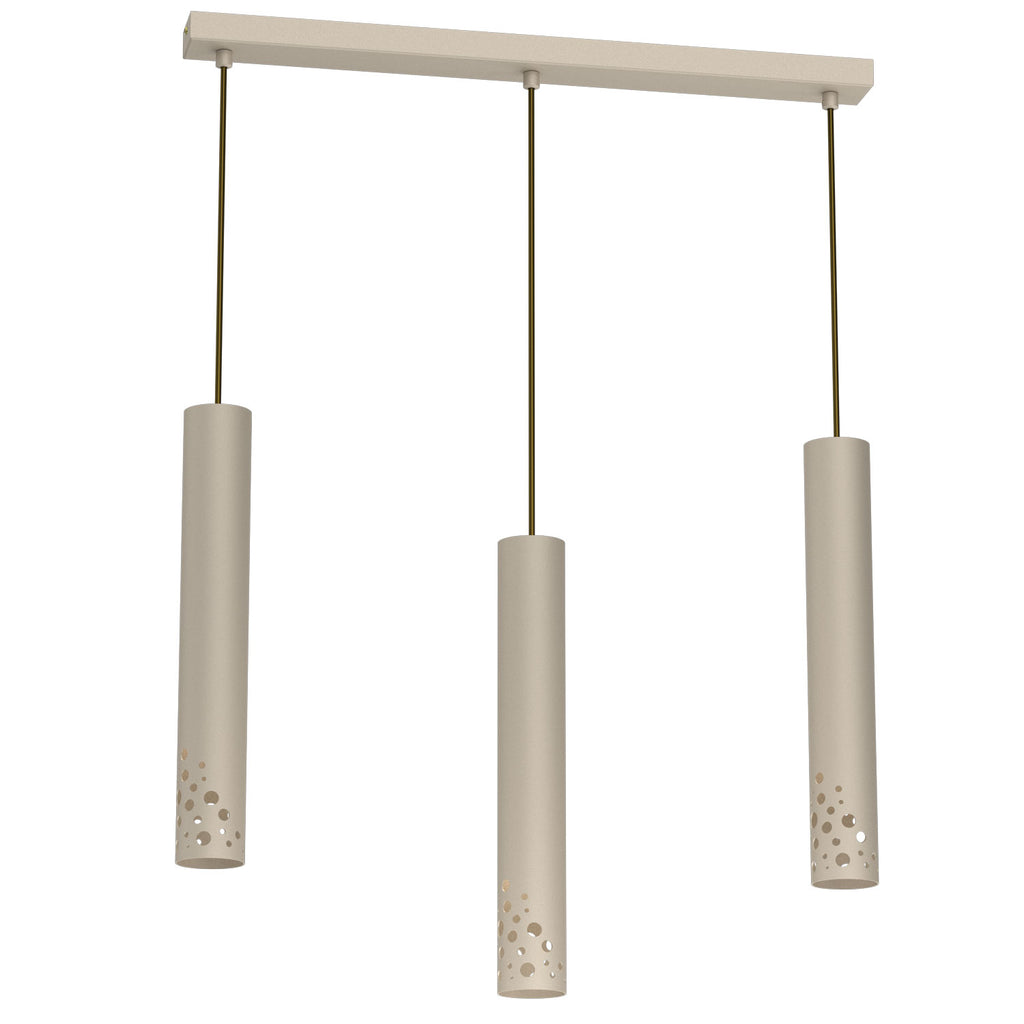 żyrandol Tibia Buble line bar 600 mm beige 3xGU10