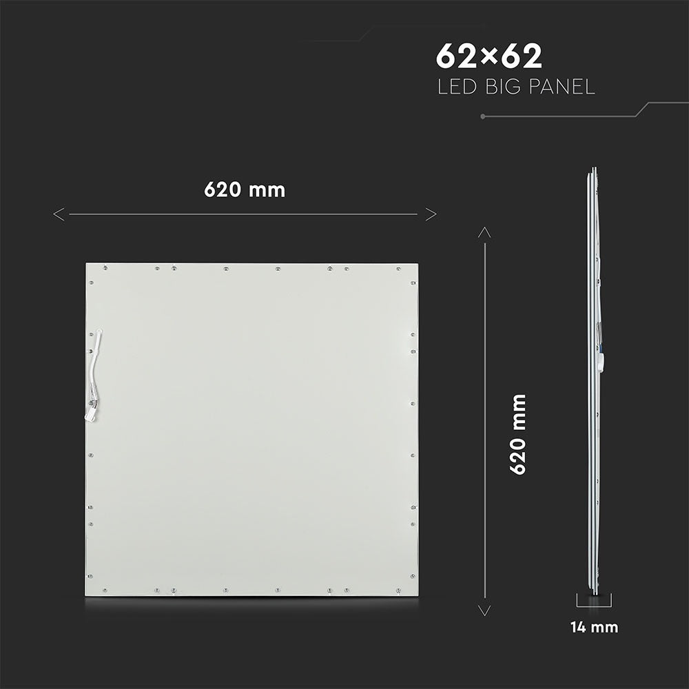 45W Panel LED 620x620mm / Barwa:4000K / UGR19 / Opk: 6 szt.