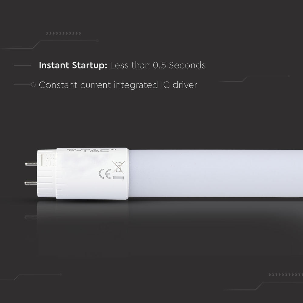 10W Świetlówki LED T8 60 cm / Regulowany kąt świecenia / Barwa:3000K / Trzonek:G13