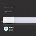 10W Świetlówki LED T8 60 cm / Regulowany kąt świecenia / Barwa:3000K / Trzonek:G13