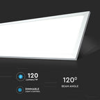 29W Panel LED 1200x300mm / Barwa:4000K / HIGH LUMEN / Opakowanie: 6szt.