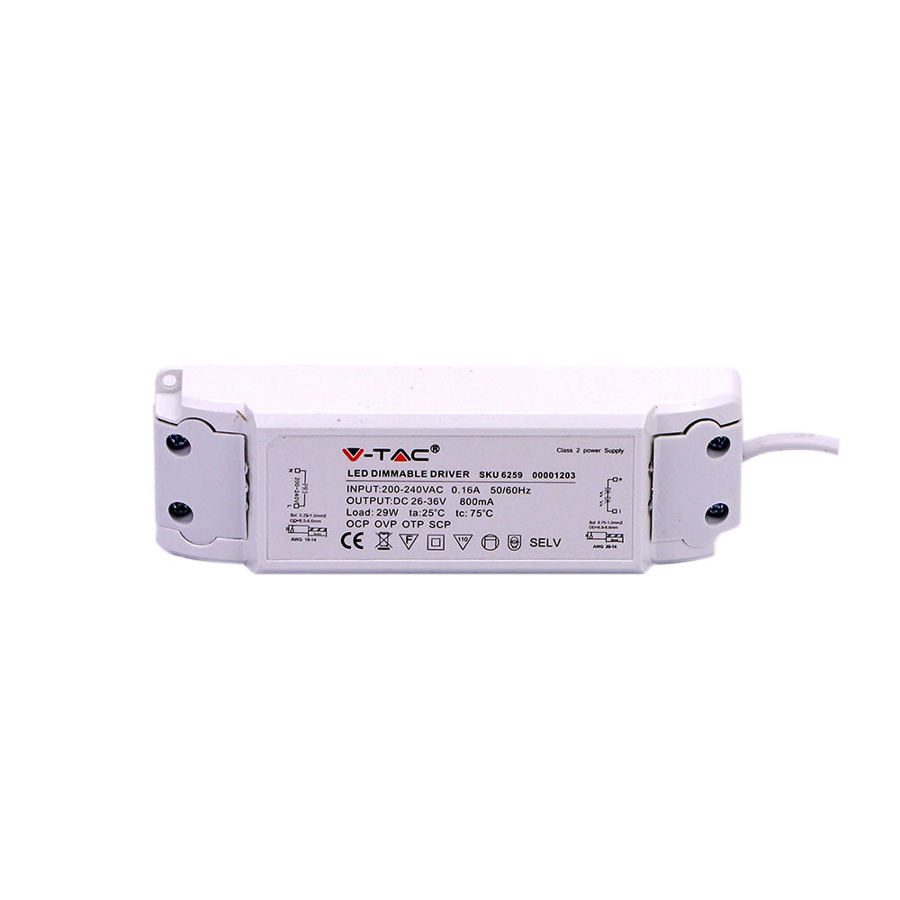 29W Zasilacz do Paneli LED VT-1231 i VT-6129 / 800mA