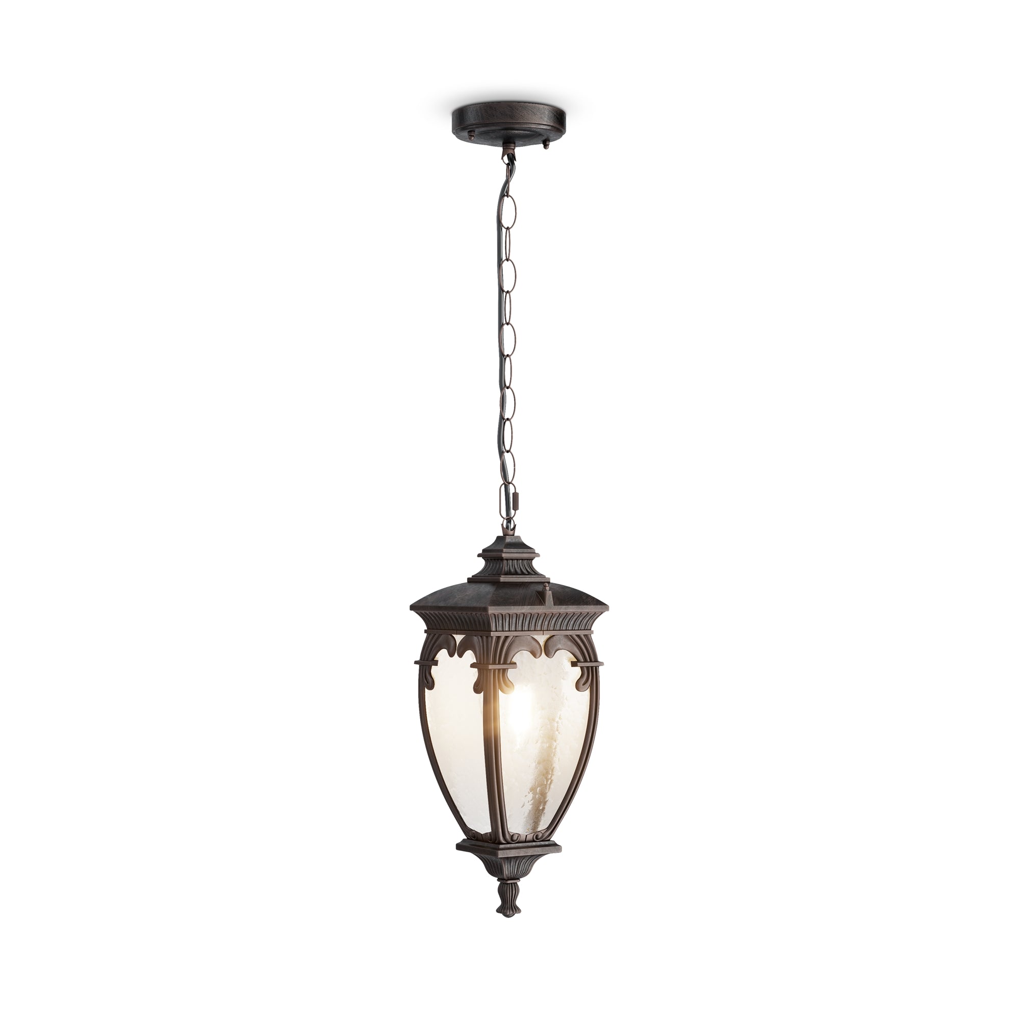 Lampa wisząca zewnętrzna Fleur O414PL-01BZ