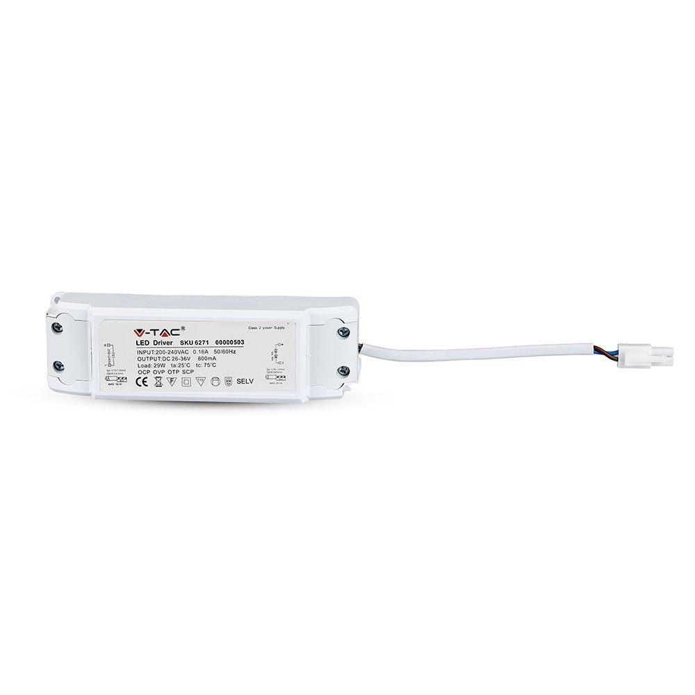 29W Zasilacz do Paneli LED / 800mA