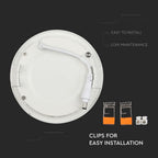 3W Panel LED / Barwa:4000K / Okrągła