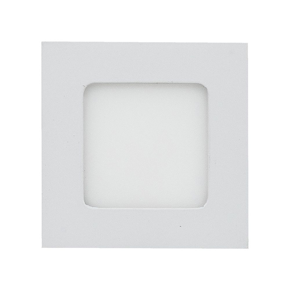 3W Panel LED / Barwa:3000K / Kwadratowa