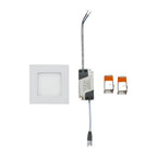 3W Panel LED / Barwa:3000K / Kwadratowa