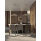 Maxlight Lampa wisząca Carbon - Filc - Kremowy + szary P0568