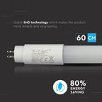 8W Świetlówki LED T5 60cm / Barwa:6500K