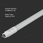 8W Świetlówki LED T5 60cm / Barwa:4000K