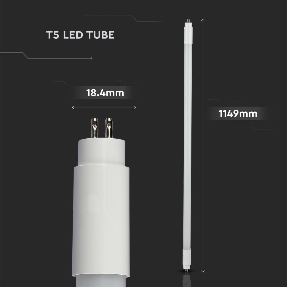 16W Świetlówki LED T5 120cm / Barwa:4000K