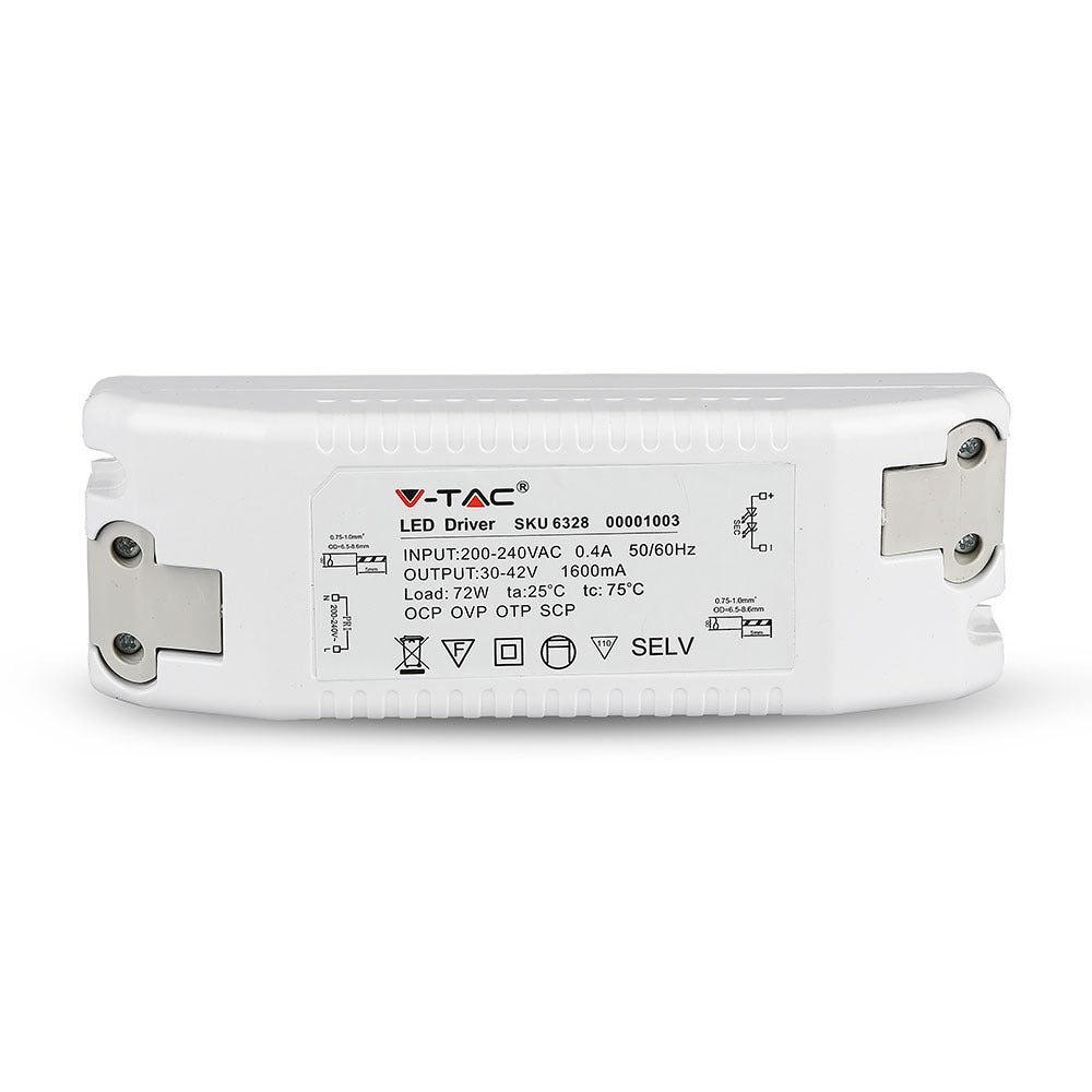 72W Zasilacz do Paneli LED / 5 Lat gwarancji / 1600mA
