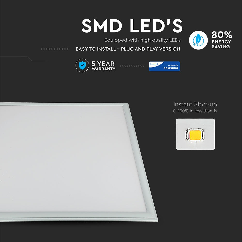 45W Panel LED 600x600mm / Chip SAMSUNG / Barwa:4000K