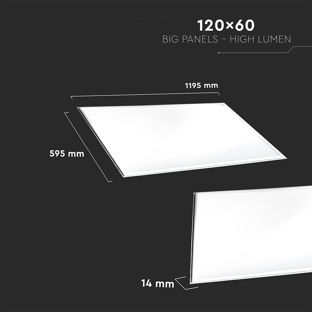 45W Panel LED 1200x600mm / Barwa:6400K / HIGH LUMEN / Opakowanie: 2szt.