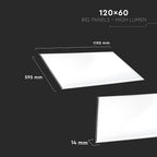45W Panel LED 1200x600mm / Barwa:4000K / HIGH LUMEN / Opakowanie: 2szt.