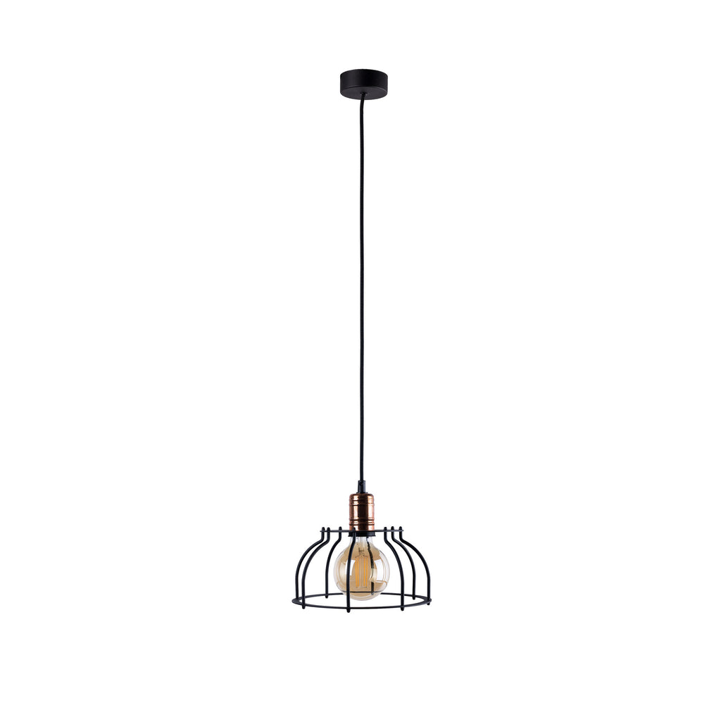 Nowodvorski Lampa wisząca WORKSHOP C 25W only LED 50/60Hz - Stal lakierowana - Czarny