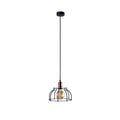 Nowodvorski Lampa wisząca WORKSHOP C 25W only LED 50/60Hz - Stal lakierowana - Czarny 6335