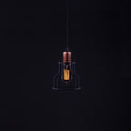 Nowodvorski Lampa wisząca WORKSHOP B 25W only LED 50/60Hz - Stal lakierowana - Czarny 6336