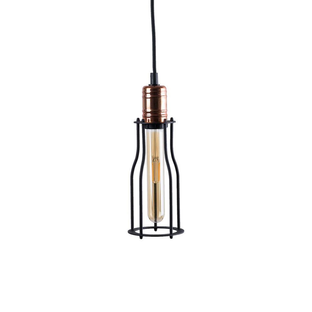 Nowodvorski Lampa wisząca WORKSHOP A 25W only LED 50/60Hz - Stal lakierowana - Czarny 6337