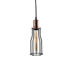 Nowodvorski Lampa wisząca WORKSHOP A 25W only LED 50/60Hz - Stal lakierowana - Czarny 6337