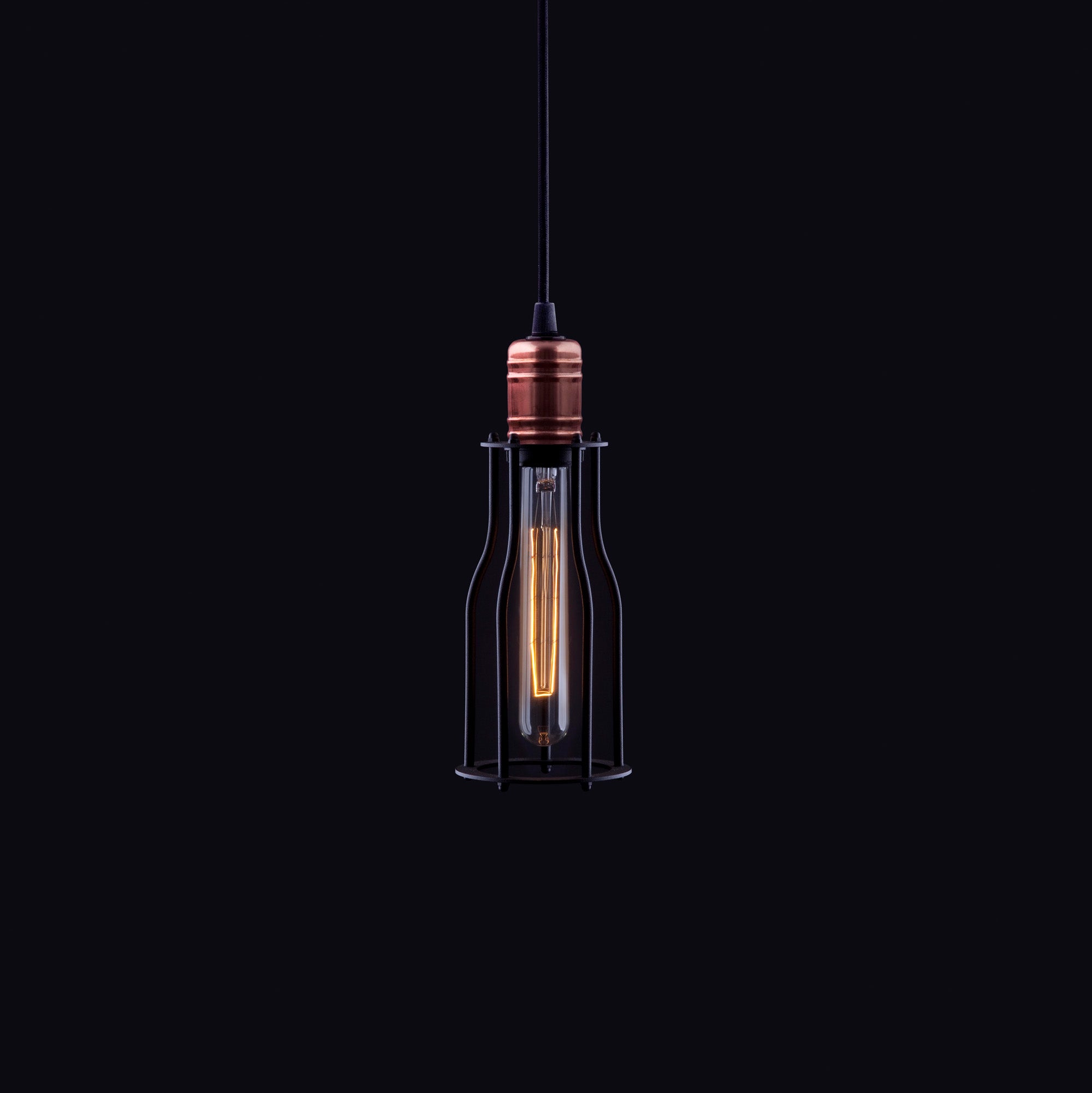 Nowodvorski Lampa wisząca WORKSHOP A 25W only LED 50/60Hz - Stal lakierowana - Czarny 6337
