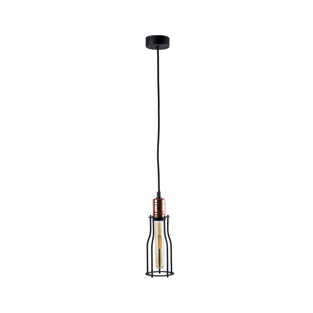 Nowodvorski Lampa wisząca WORKSHOP A 25W only LED 50/60Hz - Stal lakierowana - Czarny