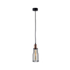 Nowodvorski Lampa wisząca WORKSHOP A 25W only LED 50/60Hz - Stal lakierowana - Czarny